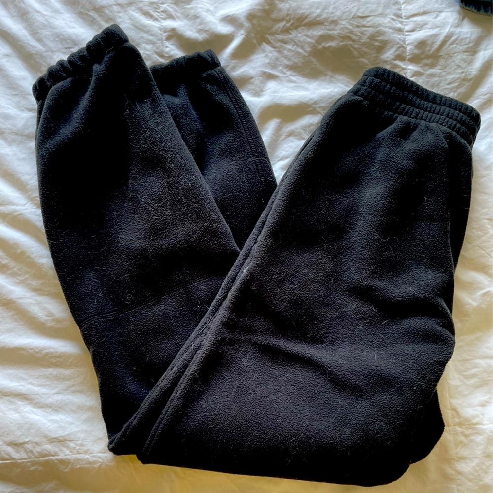 Polar fleece sweat pants